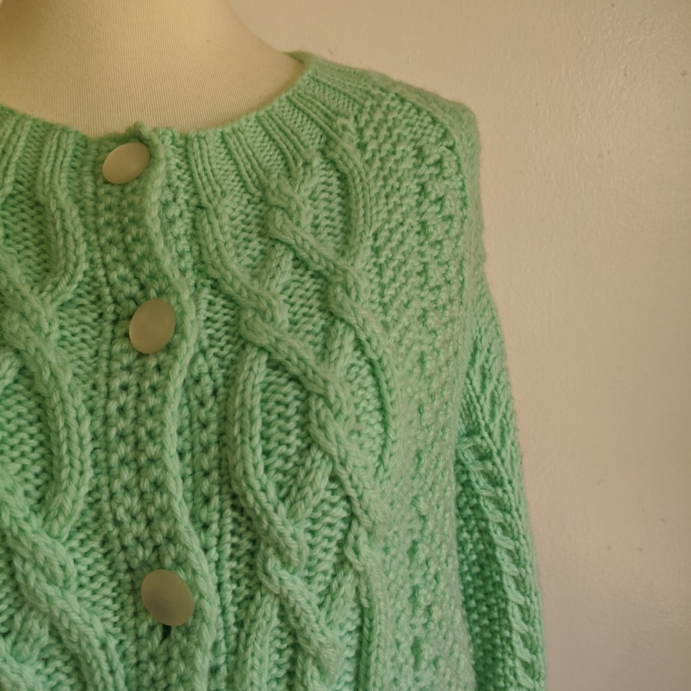 Mint Green Sweater - Picture 5 of 9